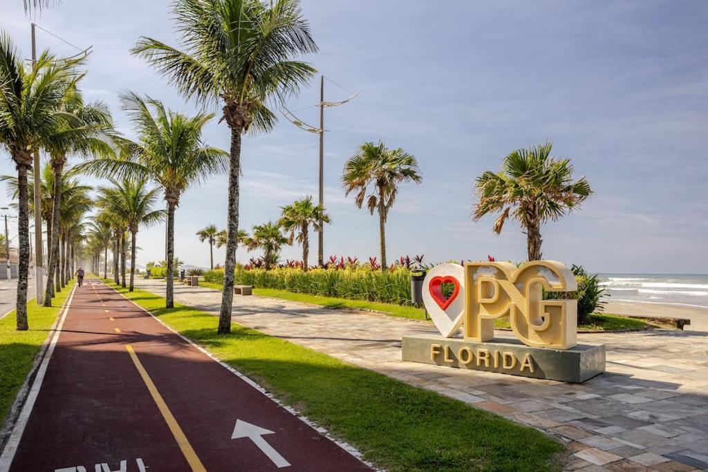 Apartamento Frente Para O Mar 6 Pessoas Com Estacionamento Praia Grande  Extérieur photo