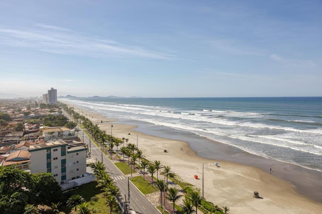Apartamento Frente Para O Mar 6 Pessoas Com Estacionamento Praia Grande  Extérieur photo